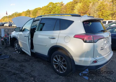 2017 Toyota Rav4 Limited из США, поврежденный, VIN JTMDFREVXHD216337